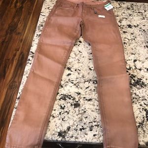 AG The Legging Ankle Super Skinny Mauve Jeans NWT
